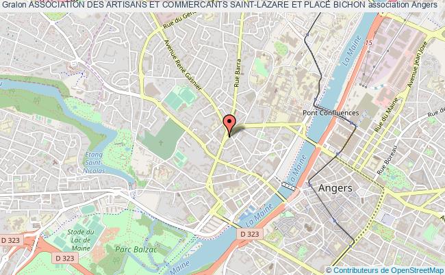 plan association Association Des Artisans Et Commercants Saint-lazare Et Place Bichon 