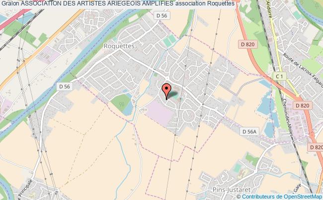 plan association Association Des Artistes Ariegeois Amplifies Roquettes