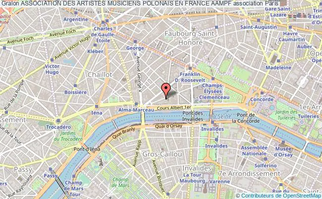 plan association Association Des Artistes Musiciens Polonais En France Aampf Paris