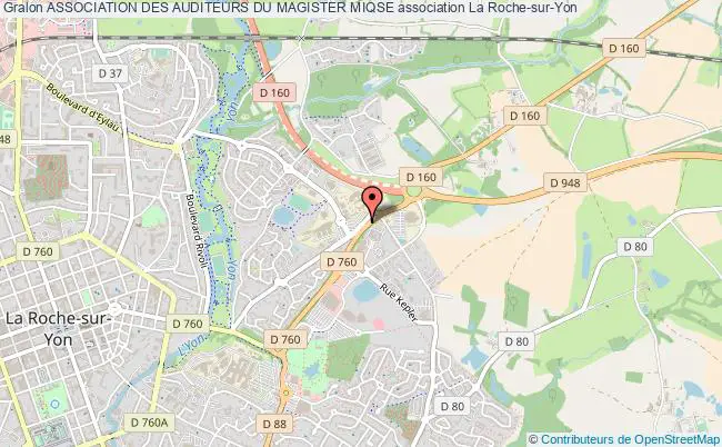 plan association Association Des Auditeurs Du Magister Miqse La    Roche-sur-Yon