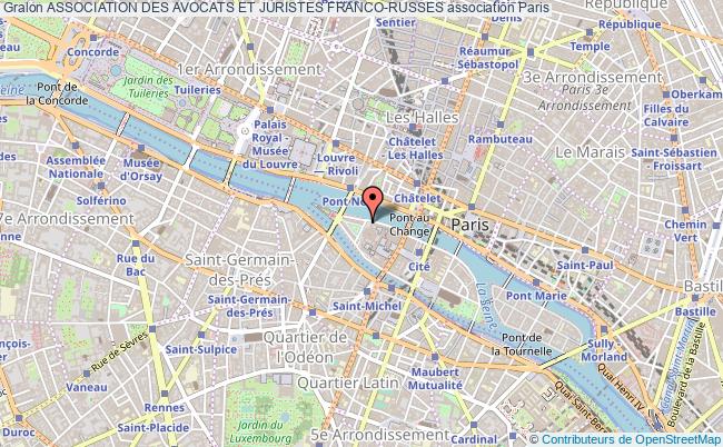 plan association Association Des Avocats Et Juristes Franco-russes Paris