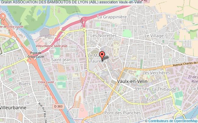 plan association Association Des Bamboutos De Lyon (abl) Vaulx-en-Velin