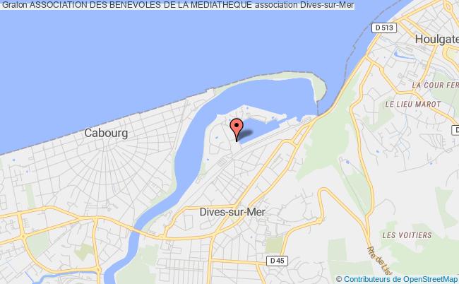 plan association Association Des Benevoles De La Mediatheque Dives-sur-Mer