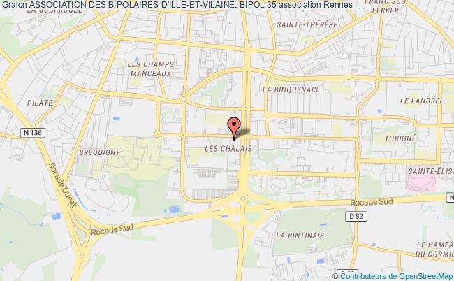 plan association Association Des Bipolaires D'ille-et-vilaine: Bipol 35 Rennes