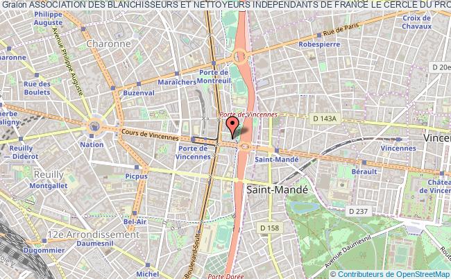 plan association Association Des Blanchisseurs Et Nettoyeurs Independants De France Le Cercle Du Propre Paris