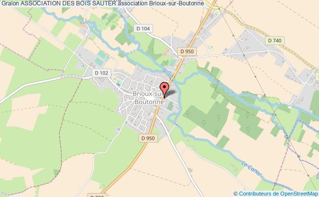 plan association Association Des Bois Sauter Brioux-sur-Boutonne