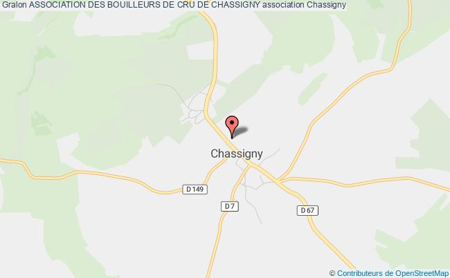plan association Association Des Bouilleurs De Cru De Chassigny Chassigny