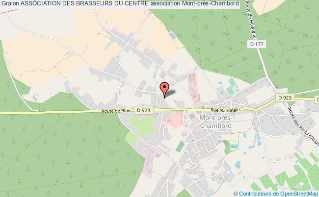 plan association Association Des Brasseurs Du Centre Mont-près-Chambord