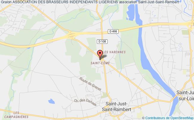 plan association Association Des Brasseurs Independants Ligeriens Saint-Just-Saint-Rambert