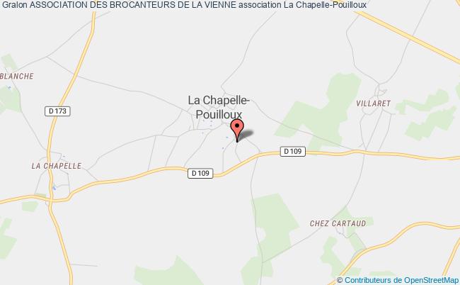 plan association Association Des Brocanteurs De La Vienne La Chapelle-Pouilloux