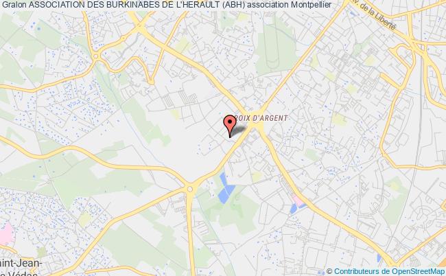 plan association Association Des Burkinabes De L'herault (abh) Montpellier