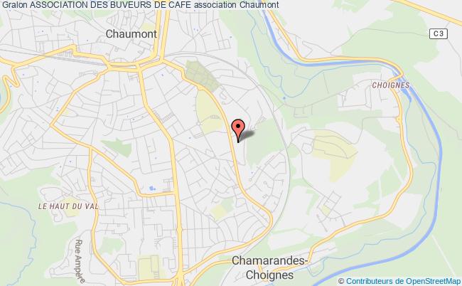 plan association Association Des Buveurs De Cafe Chaumont