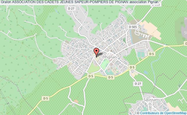 ASSOCIATION DES CADETS JEUNES SAPEUR-POMPIERS DE PIGNAN