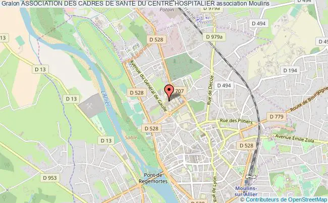 plan association Association Des Cadres De Sante Du Centre Hospitalier Moulins