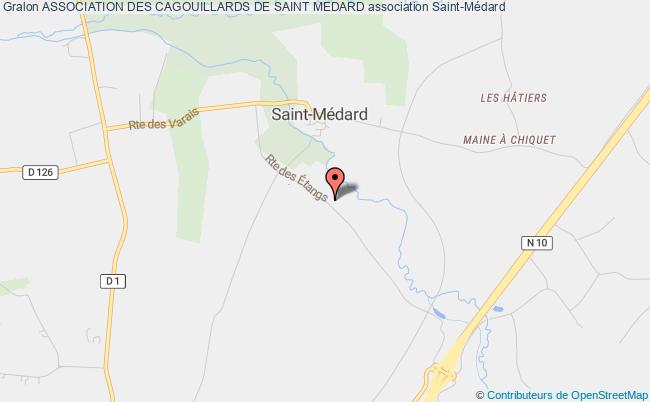 plan association Association Des Cagouillards De Saint Medard Saint-Médard