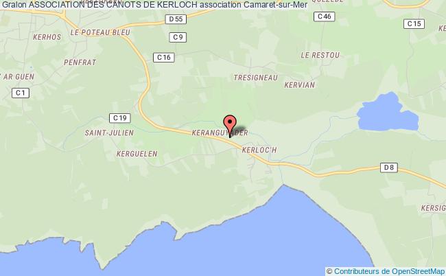 plan association Association Des Canots De Kerloch Camaret-sur-Mer