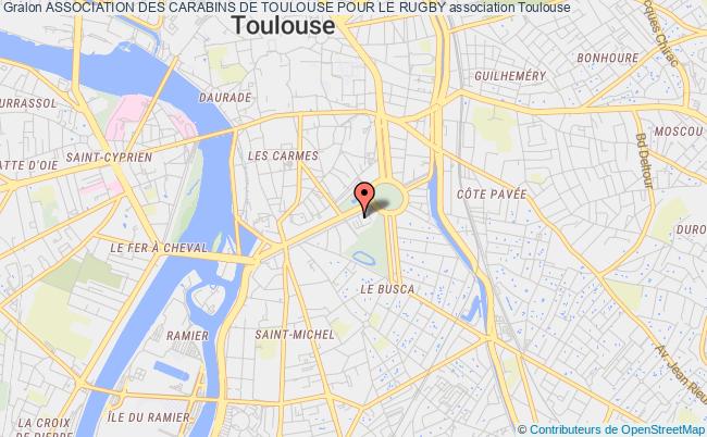 plan association Association Des Carabins De Toulouse Pour Le Rugby Toulouse