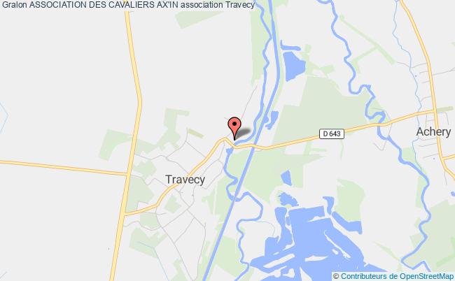 plan association Association Des Cavaliers Ax'in Travecy
