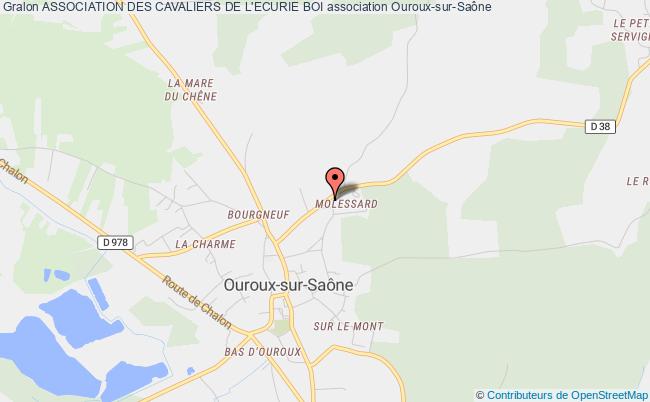 plan association Association Des Cavaliers De L'ecurie Boi Ouroux-sur-Saône