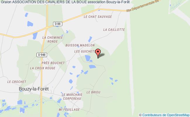 plan association Association Des Cavaliers De La Boue Bouzy-la-Forêt