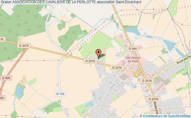 plan association Association Des Cavaliers De La Perlotte Saint-Doulchard