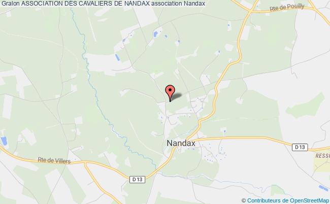 plan association Association Des Cavaliers De Nandax Nandax