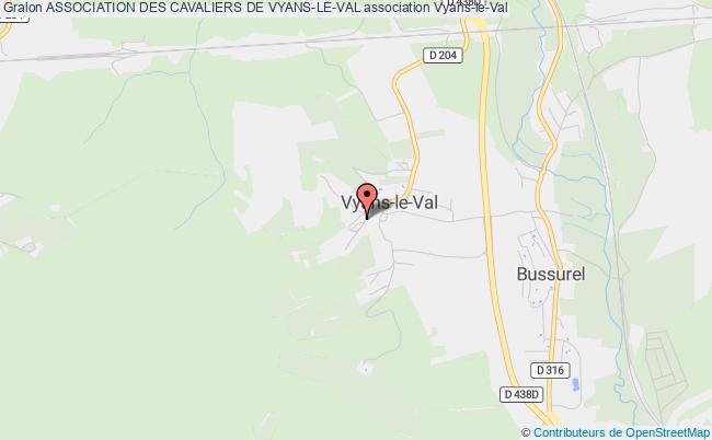 plan association Association Des Cavaliers De Vyans-le-val Vyans-le-Val