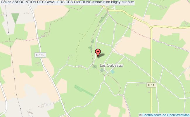 plan association Association Des Cavaliers Des Embruns Isigny-sur-Mer