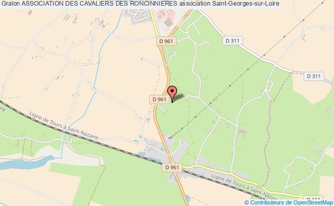 plan association Association Des Cavaliers Des Roncinnieres Saint-Georges-sur-Loire