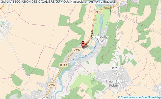 plan association Association Des Cavaliers Du Moulin Auffreville-Brasseuil