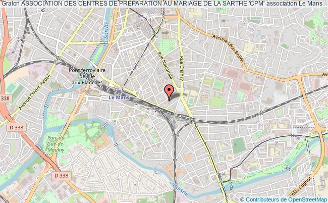 ASSOCIATION DES CENTRES DE PREPARATION AU MARIAGE DE LA SARTHE 'CPM'
