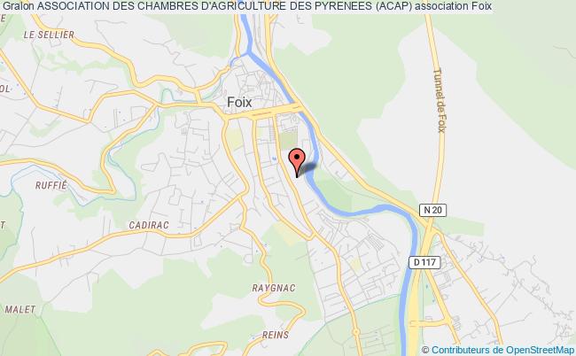 plan association Association Des Chambres D'agriculture Des Pyrenees (acap) Foix
