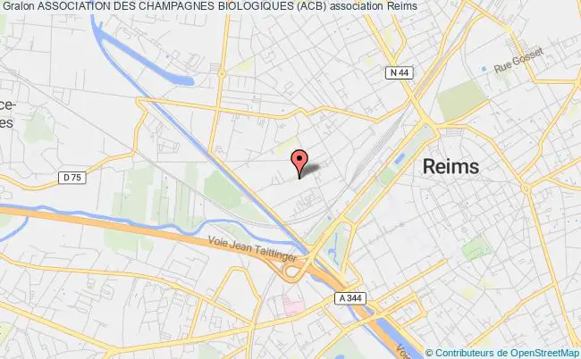plan association Association Des Champagnes Biologiques (acb) Reims