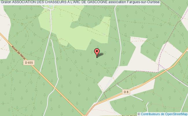 plan association Association Des Chasseurs A L'arc De Gascogne Fargues-sur-Ourbise