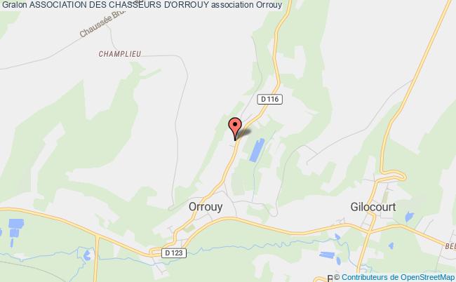 plan association Association Des Chasseurs D'orrouy Orrouy