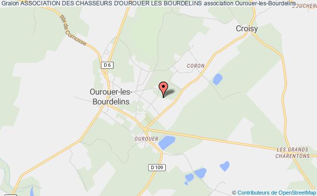 plan association Association Des Chasseurs D'ourouer Les Bourdelins Ourouer-les-Bourdelins