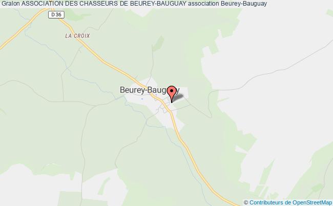 plan association Association Des Chasseurs De Beurey-bauguay Beurey-Bauguay