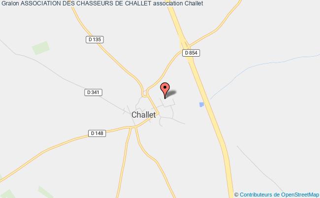 plan association Association Des Chasseurs De Challet Challet