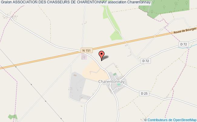 plan association Association Des Chasseurs De Charentonnay Charentonnay