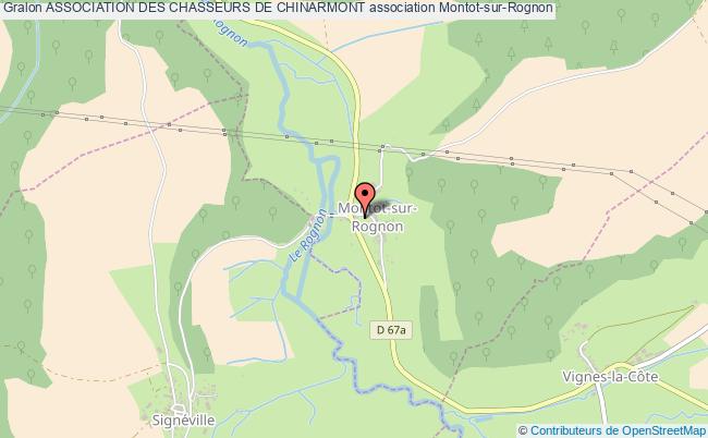 plan association Association Des Chasseurs De Chinarmont Montot-sur-Rognon