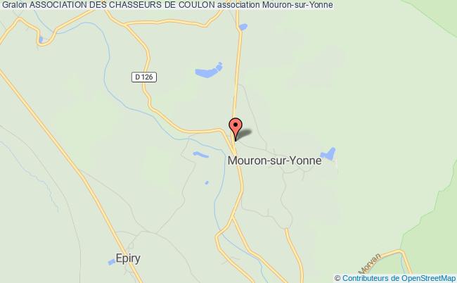 plan association Association Des Chasseurs De Coulon Mouron-sur-Yonne