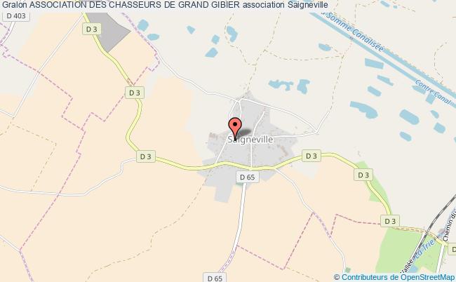 plan association Association Des Chasseurs De Grand Gibier Saigneville