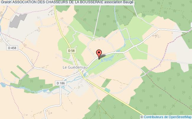 plan association Association Des Chasseurs De La Bousseraie Baugé-en-Anjou