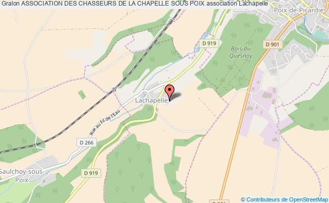plan association Association Des Chasseurs De La Chapelle Sous Poix Lachapelle
