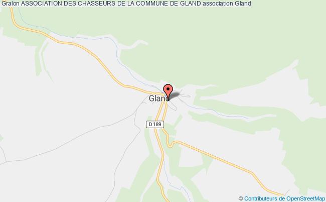 plan association Association Des Chasseurs De La Commune De Gland Gland