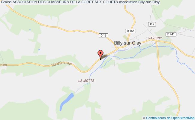 plan association Association Des Chasseurs De La ForÊt Aux Couets Billy-sur-Oisy
