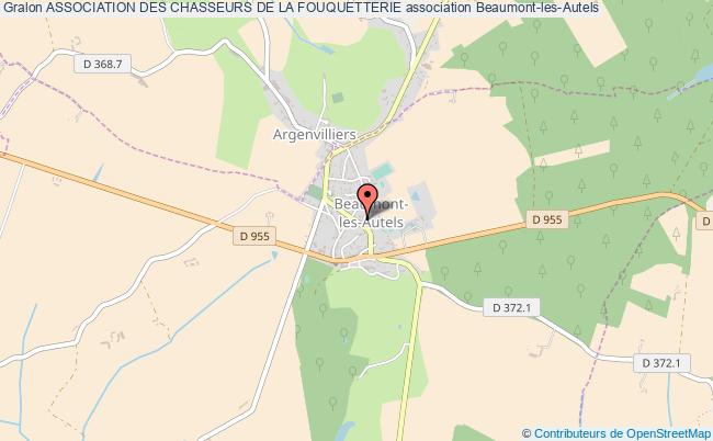 plan association Association Des Chasseurs De La Fouquetterie Beaumont-les-Autels