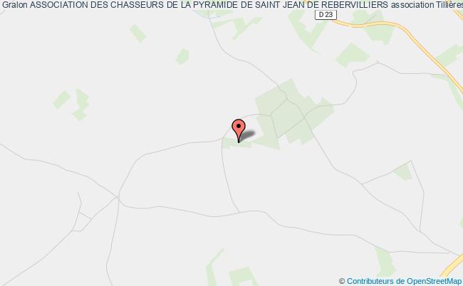 plan association Association Des Chasseurs De La Pyramide De Saint Jean De Rebervilliers Tillières-sur-Avre