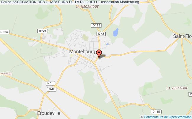 plan association Association Des Chasseurs De La Roquette Montebourg