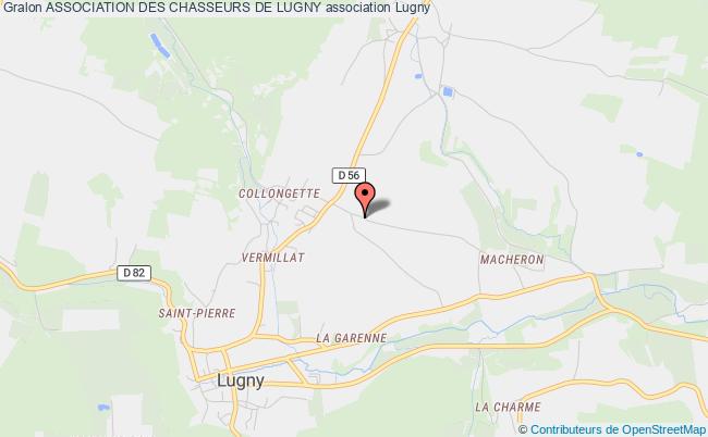 plan association Association Des Chasseurs De Lugny Lugny